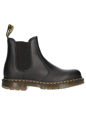 Beatles Dr Martens 2976 SR industrial full grain da uomo nero