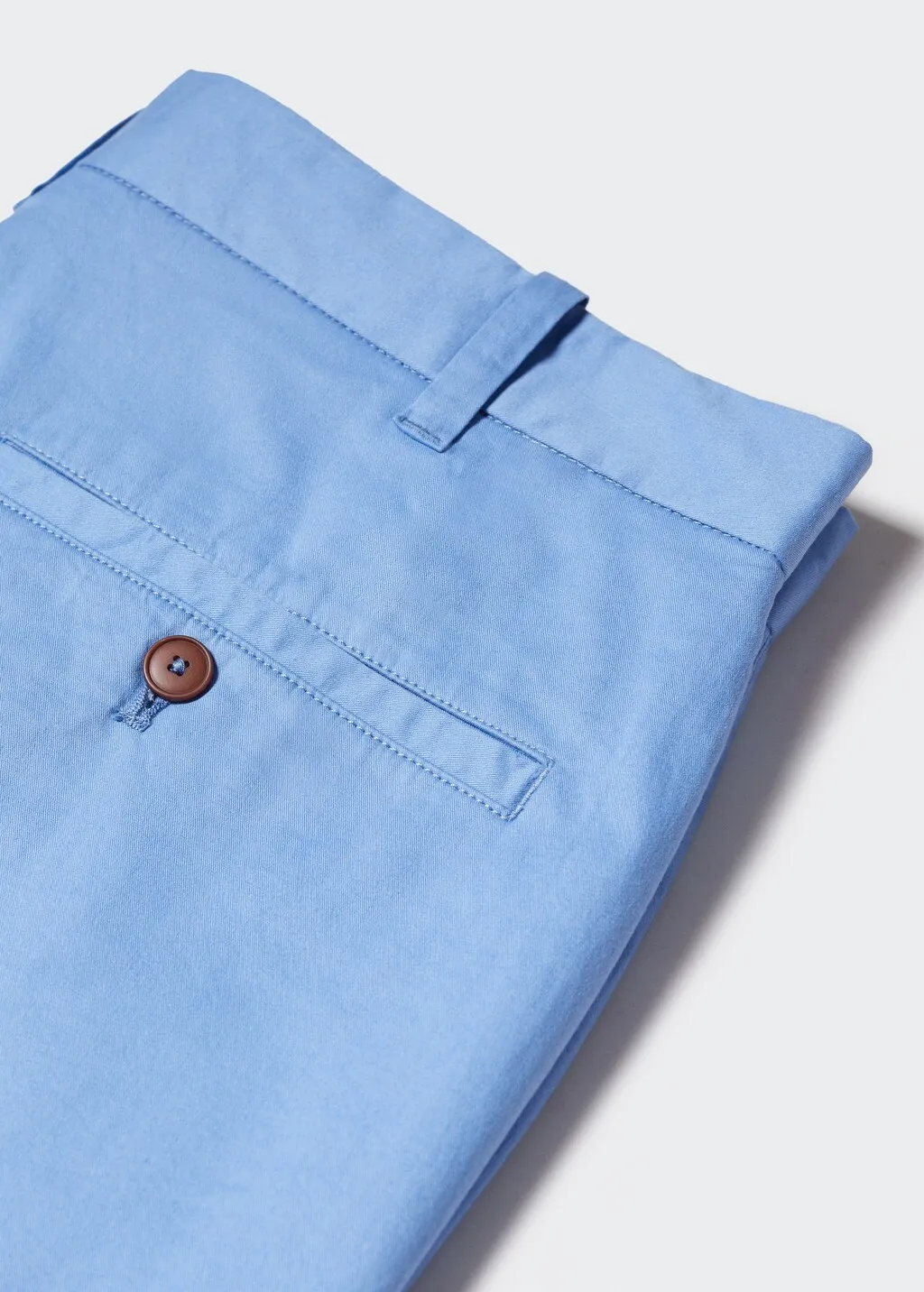 Bermuda slim-fit chino cotone