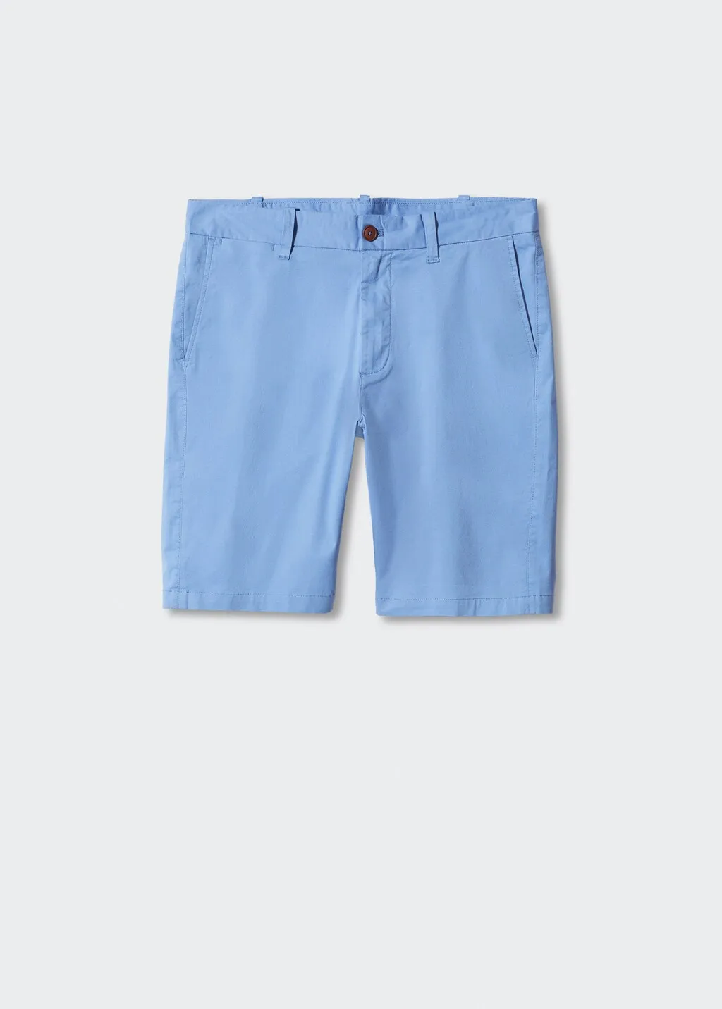 Bermuda slim-fit chino cotone