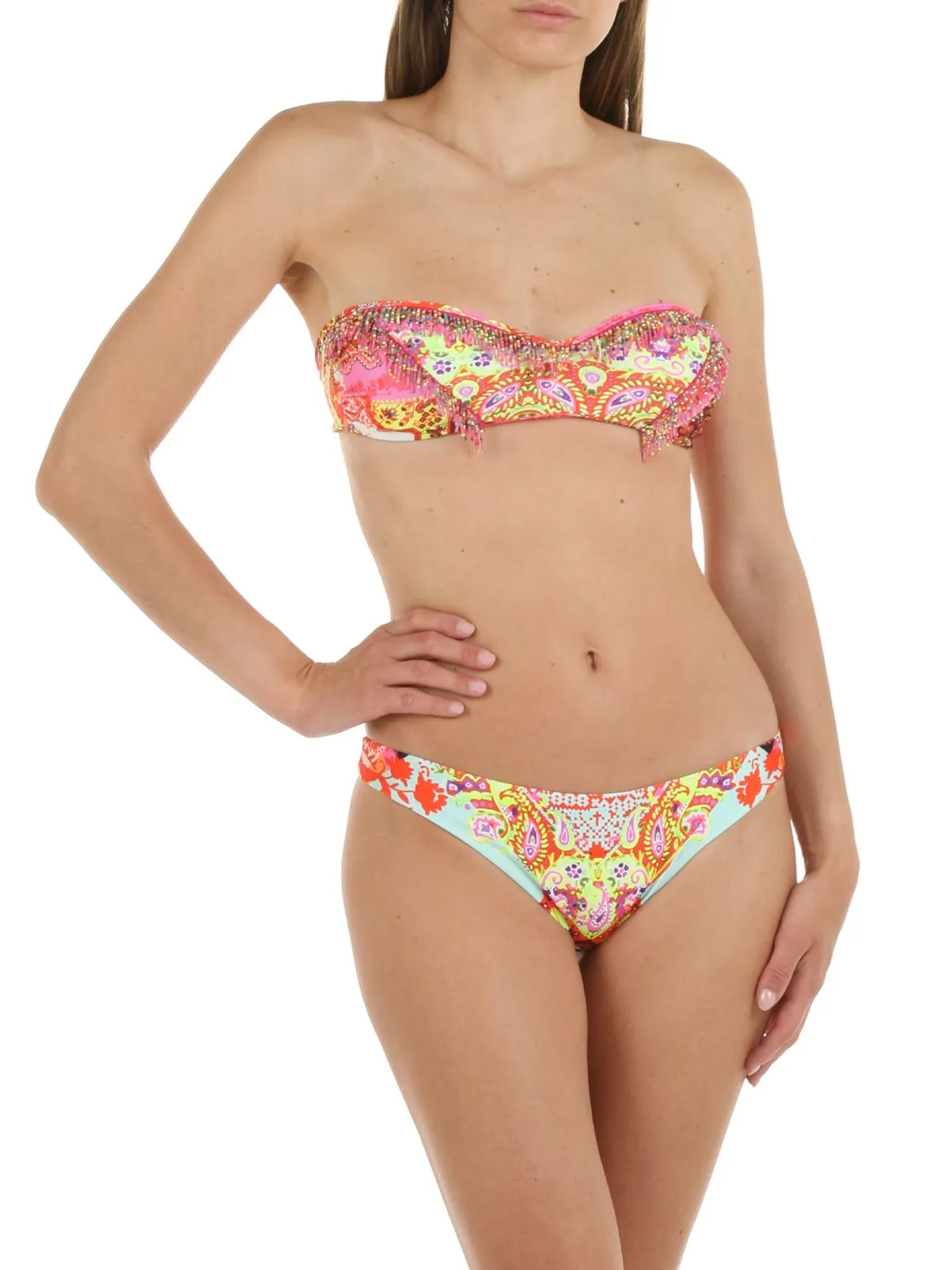 BIKINI FASCIA E SLIP COULOTTE