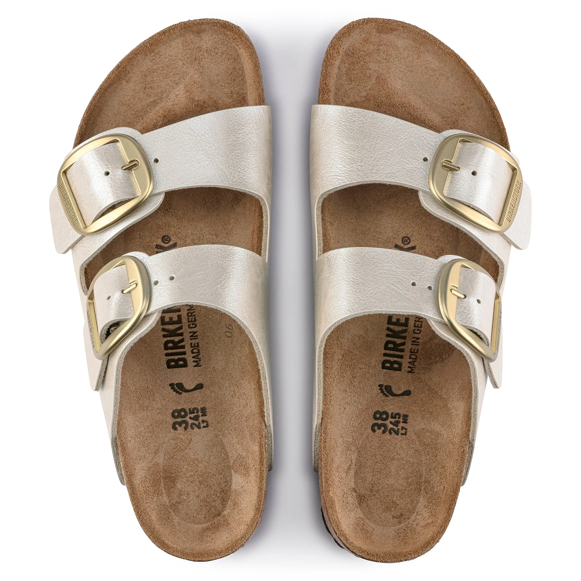 BIRKENSTOCK Arizona Big Buckle Graceful Pearl White