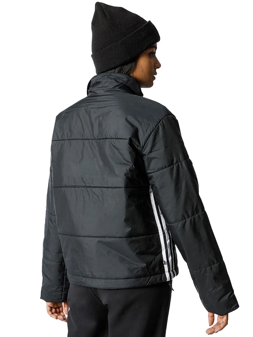 Bomber ADIDAS Donna SHORT PUFFER Nero