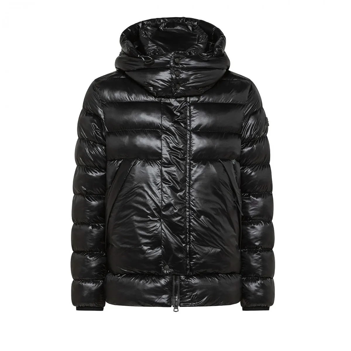 Bomber In Nylon Ripstop Rogopa RU Nero