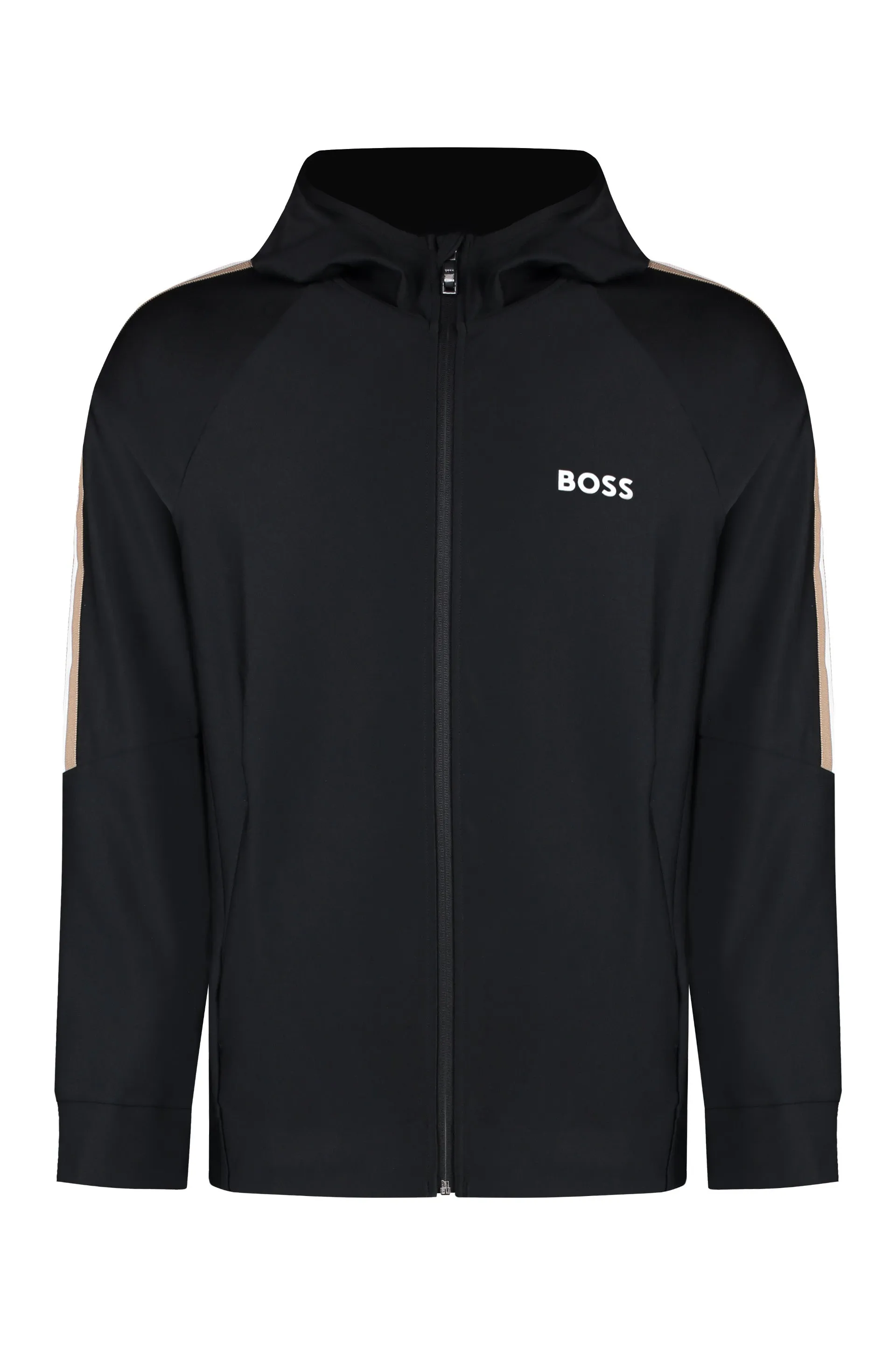 BOSS BOSS x Matteo Berrettini - Felpa full-zip con cappuccio