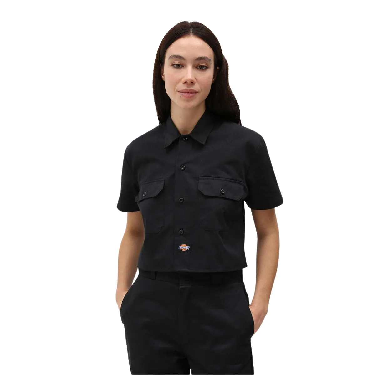 Camicia Donna Dickies Workshirt Nero