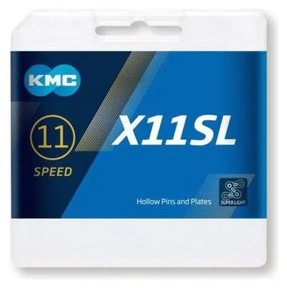 Catena KMC X11SL 118 collegamenti 11S ?? Argento