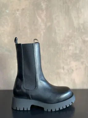 Combat Boots Basso Nero