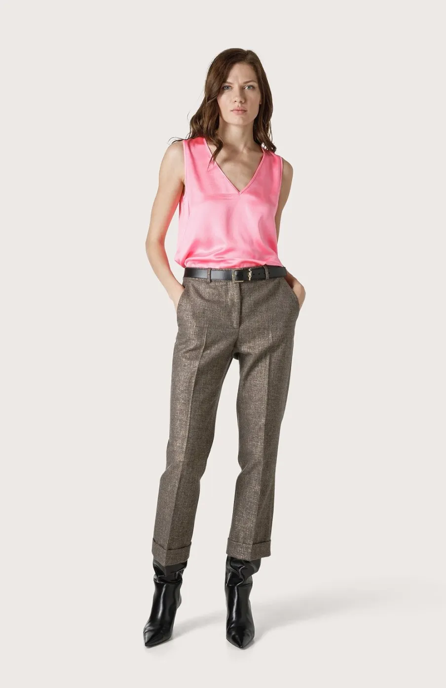 Donna Seventy Venezia  | Pantalone Chino In Flanella