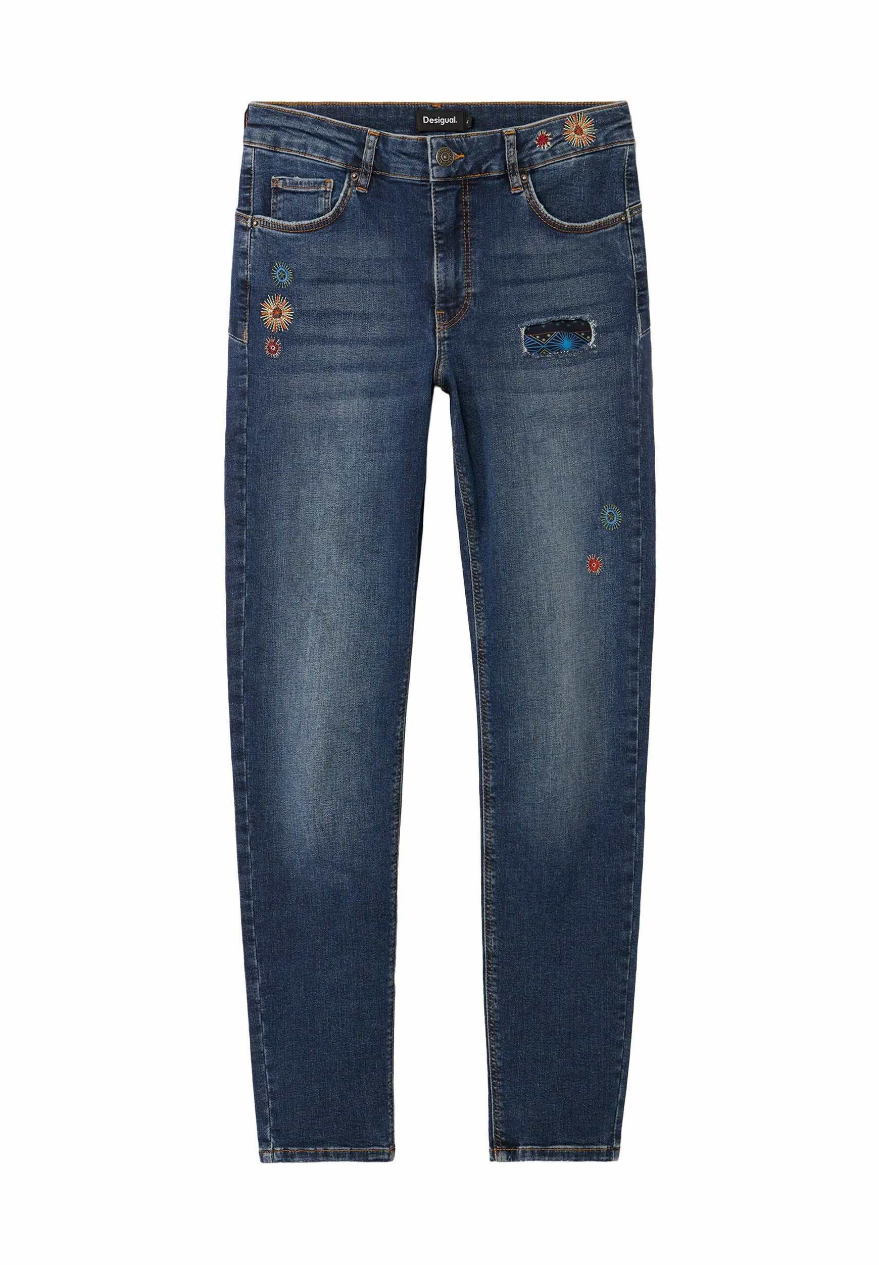 EMBROIDERED - Jeans slim fit