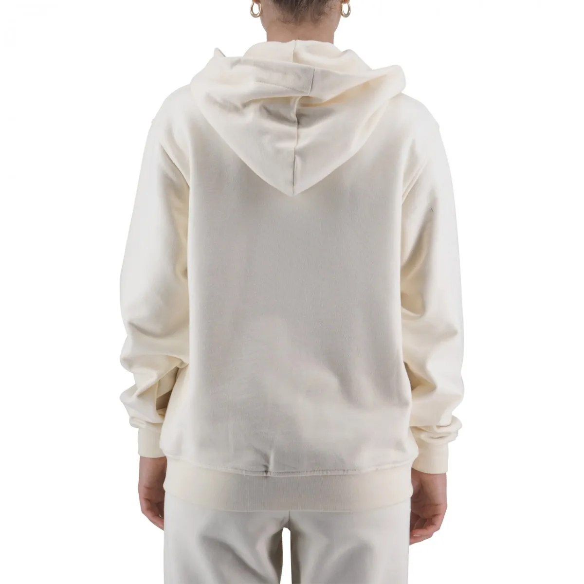 Felpa Cappuccio Full Zip Logata