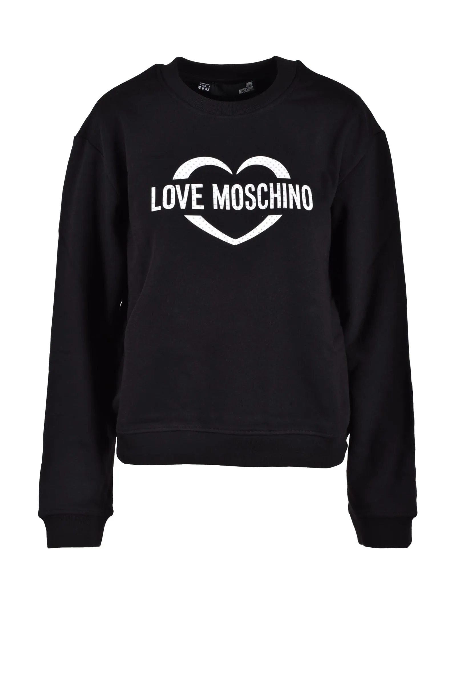 Felpa con cappuccio Love Moschino  Nero