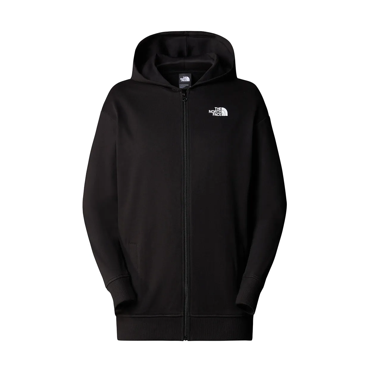 Felpa Donna The North Face Simple Dome Full Zip Nero