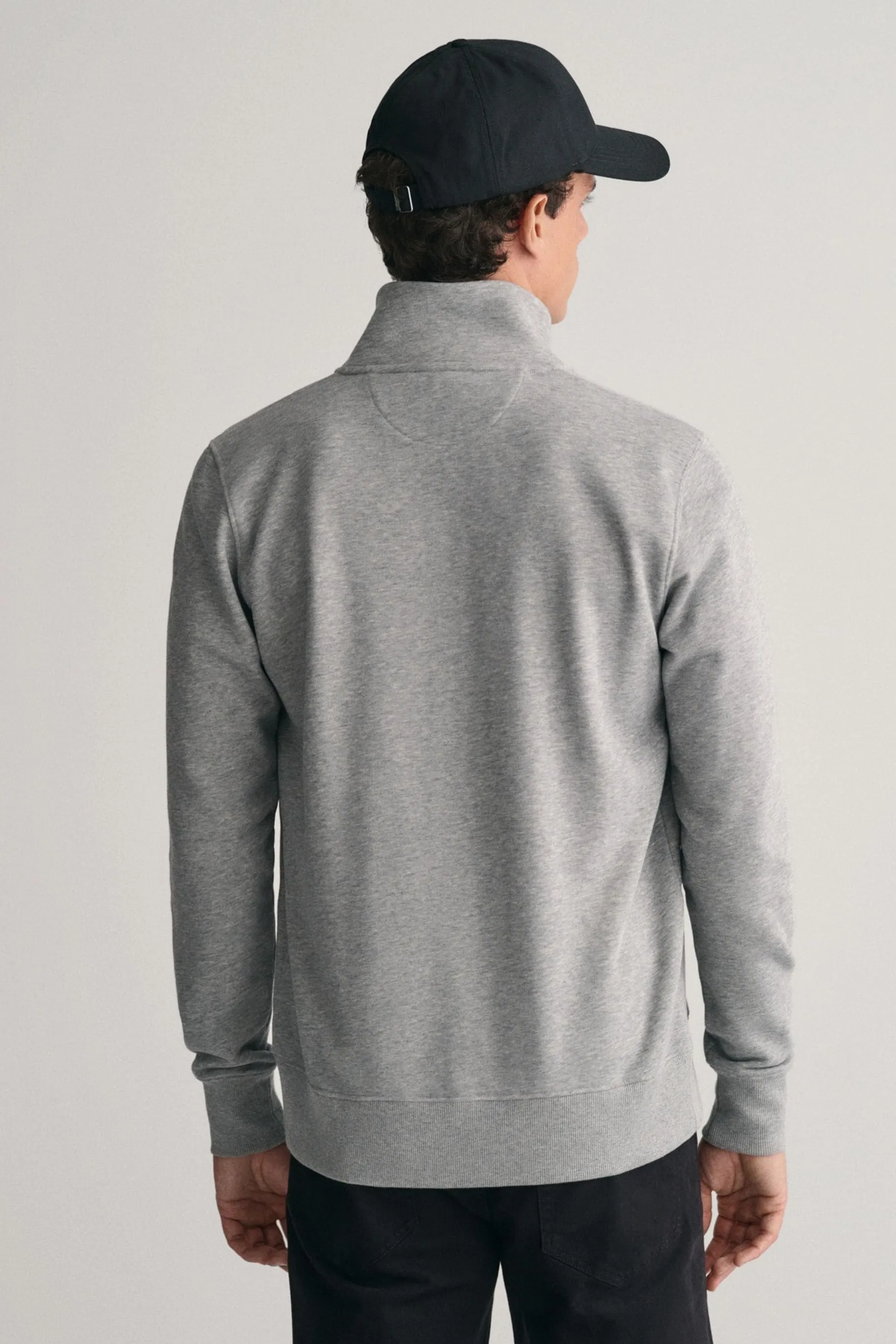 Gant Shield - Felpa con zip lunga