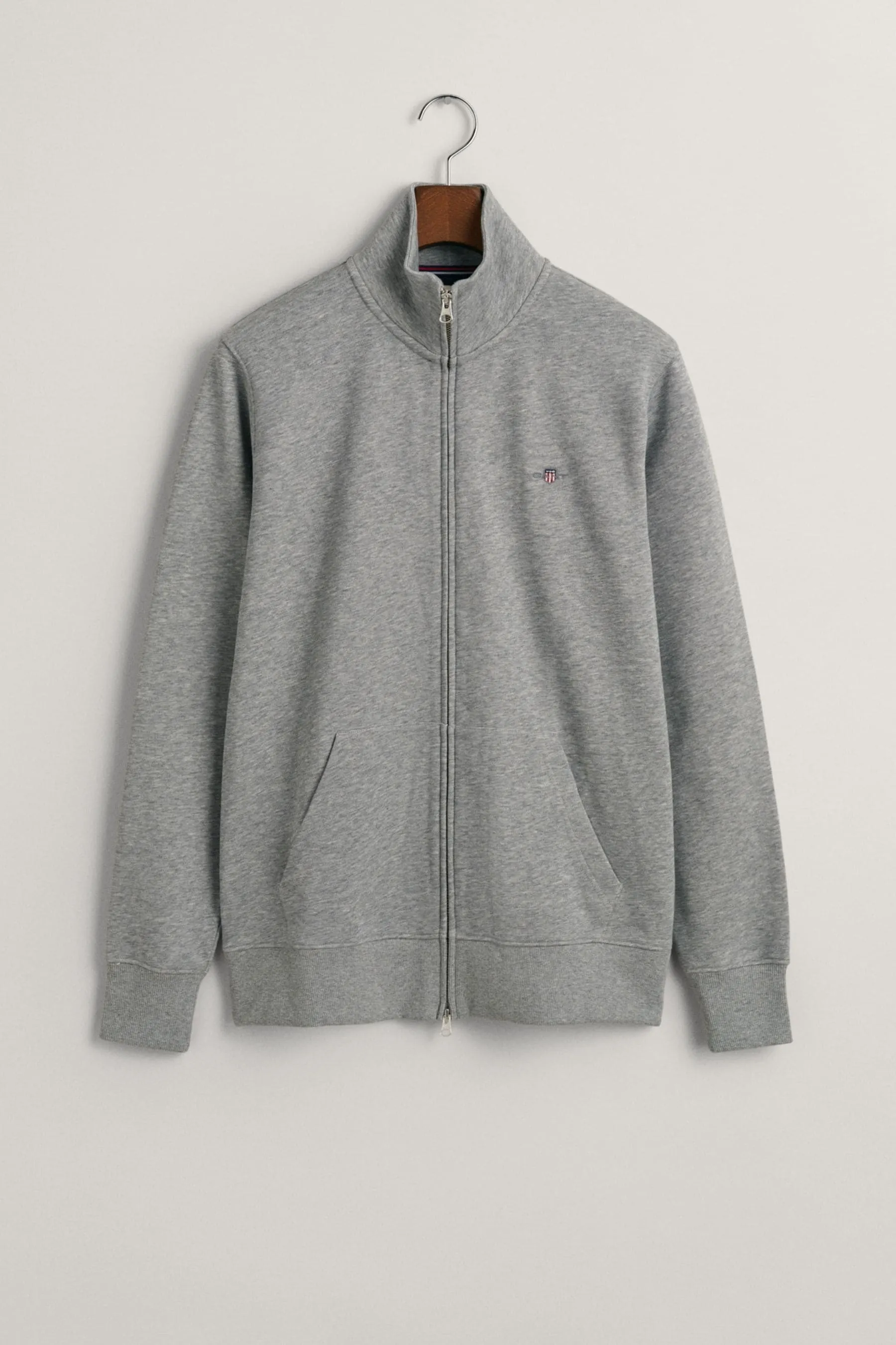 Gant Shield - Felpa con zip lunga