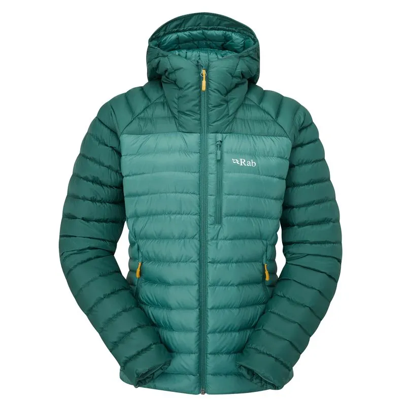 Giacca da donna Rab Microlight Alpine (Ardesia verde/Eucalipto)