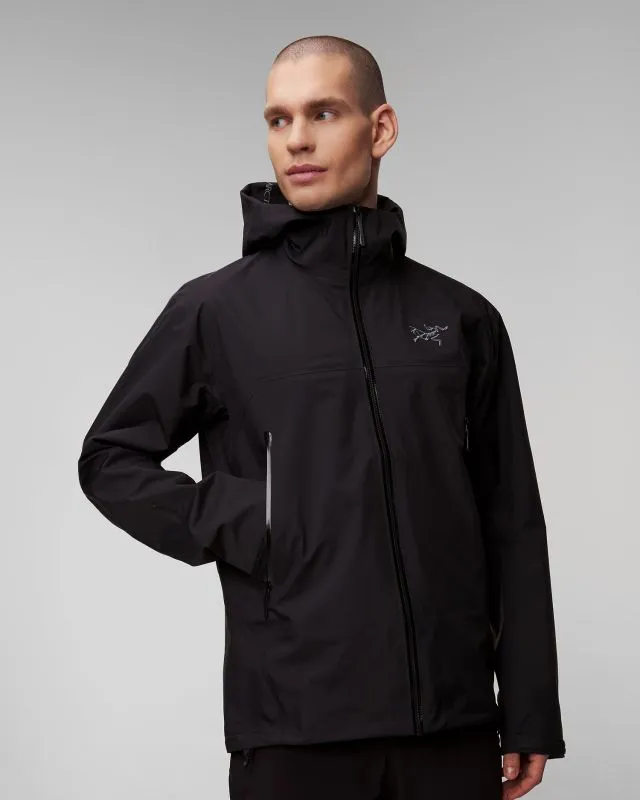 Giacca hardshell nera da uomo Arcteryx Beta Jacket M