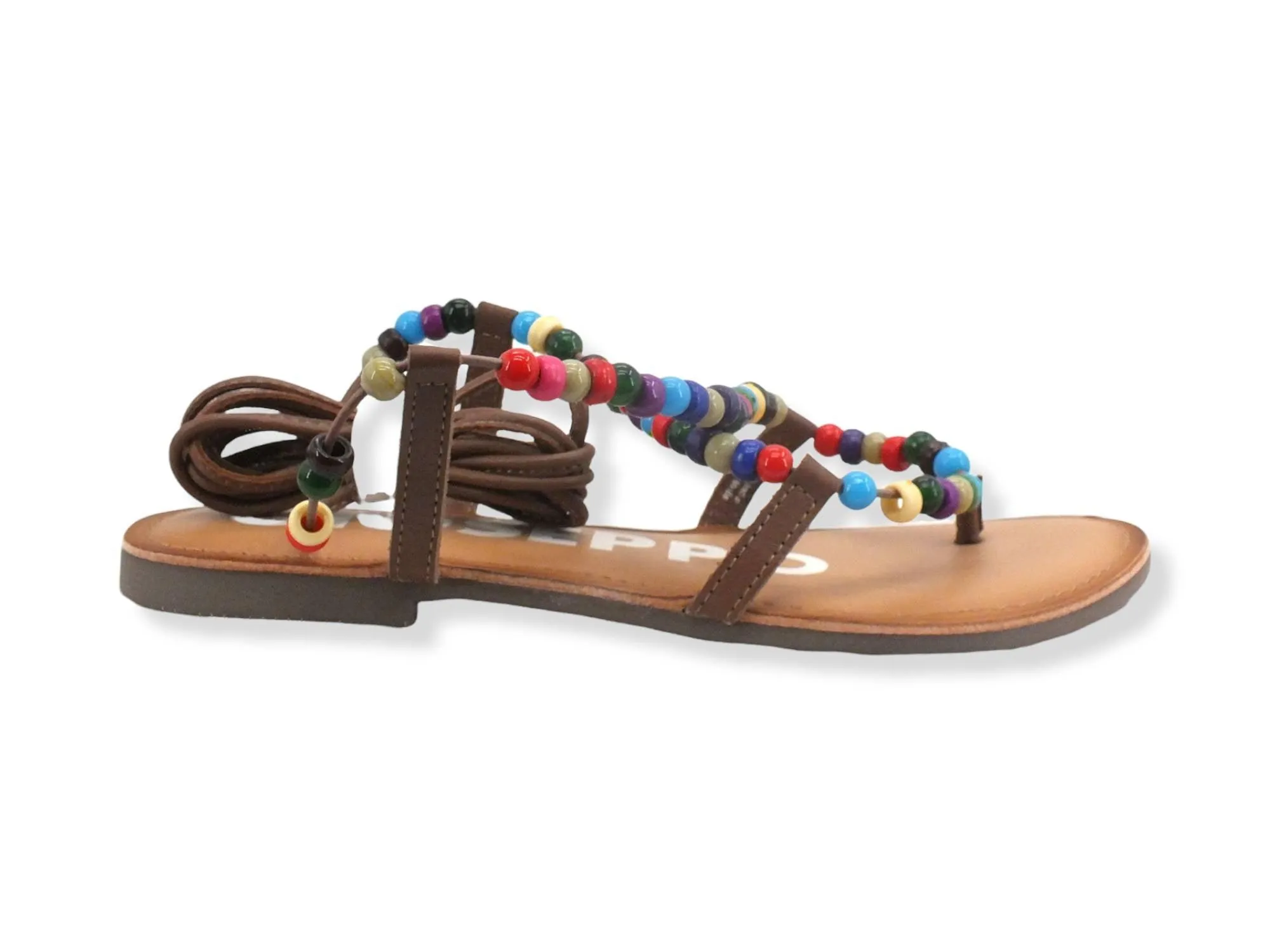 GIOSEPPO Laconi Sandalo Infradito Gladiator Perle Multi 66032