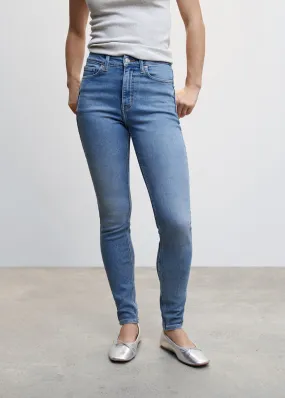 Jeans skinny vita alta