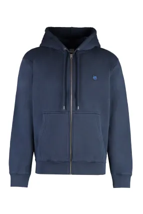 Maison Kitsuné Felpa full-zip con cappuccio