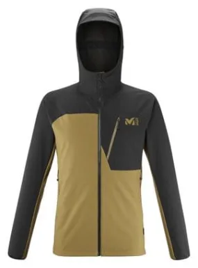 Millet Magma Shield Hoodie Softshell Jacket Brown/Black