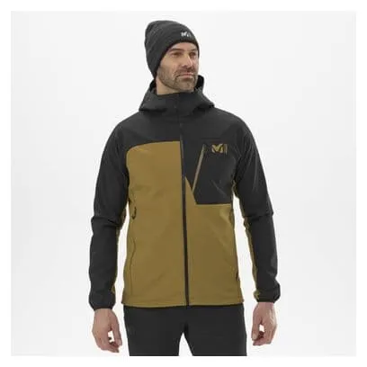 Millet Magma Shield Hoodie Softshell Jacket Brown/Black