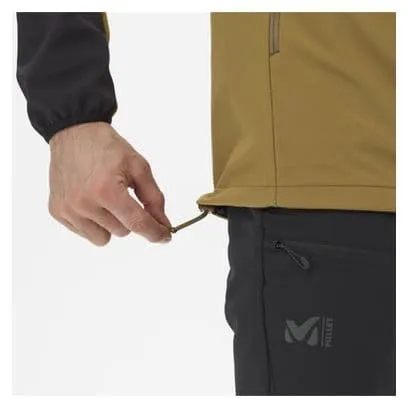 Millet Magma Shield Hoodie Softshell Jacket Brown/Black