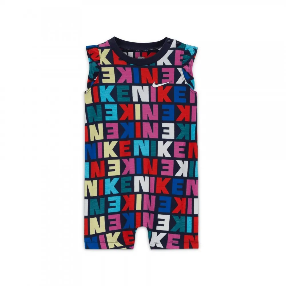 NIKE - BLOCK PRINTED TEE DRESS - MULTICOLOR - BAMBINA - 36K675 - 695