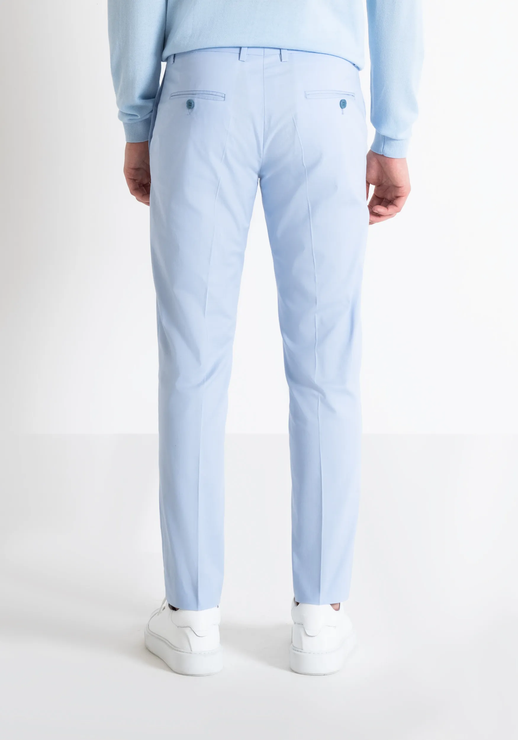 PANTALONI SLIM FIT “BONNIE” MISTO COTONE