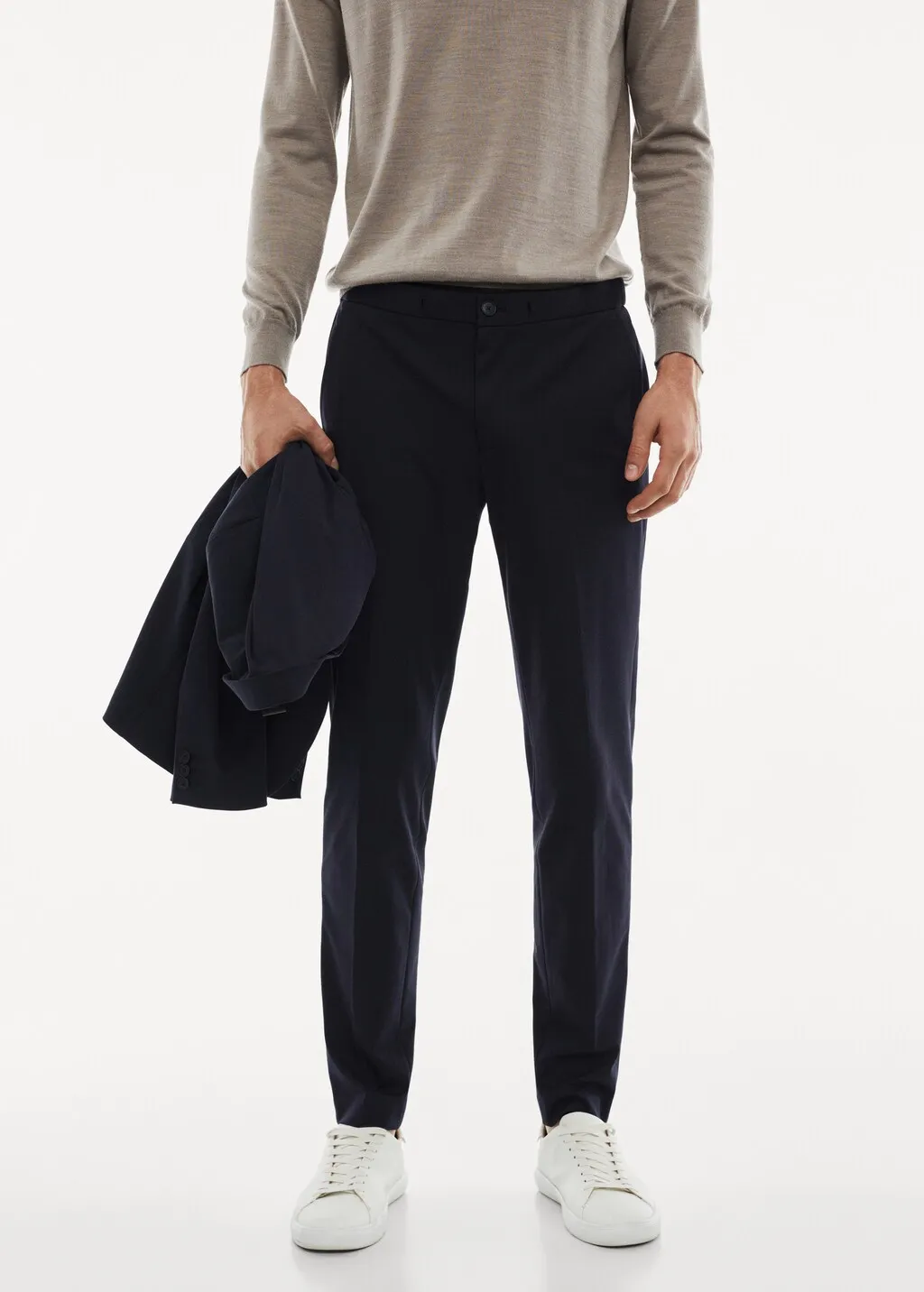 Pantaloni slim-fit tessuto comfort stretch