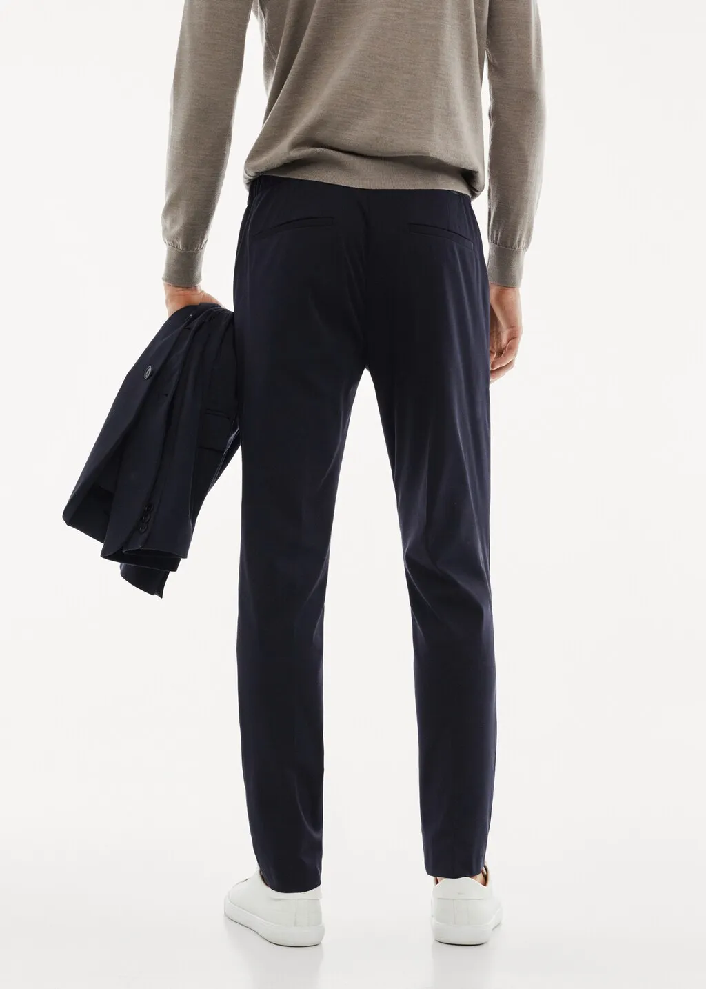 Pantaloni slim-fit tessuto comfort stretch