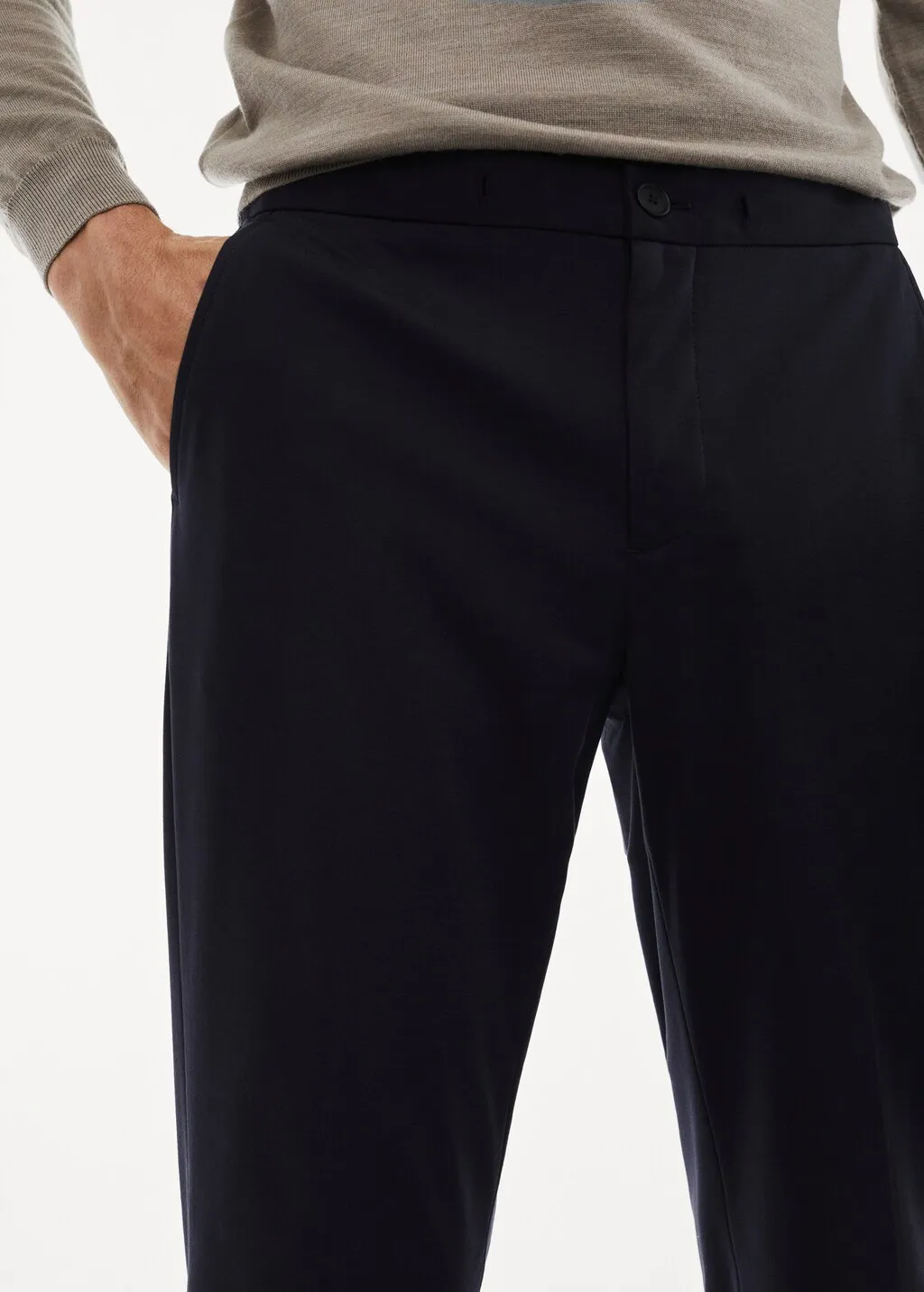 Pantaloni slim-fit tessuto comfort stretch