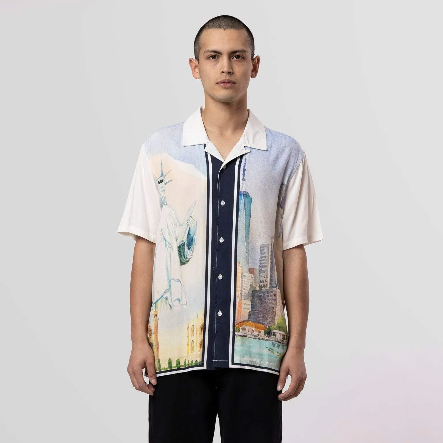 Prestige S/S Resort Shirt White