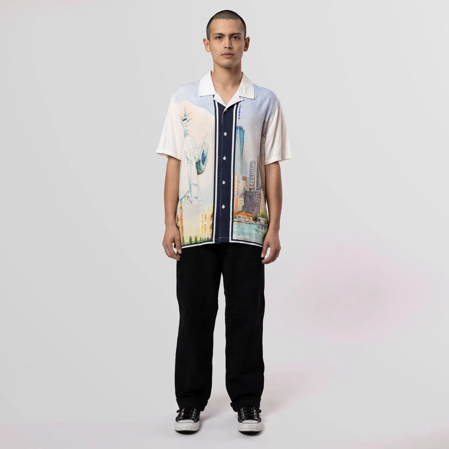 Prestige S/S Resort Shirt White