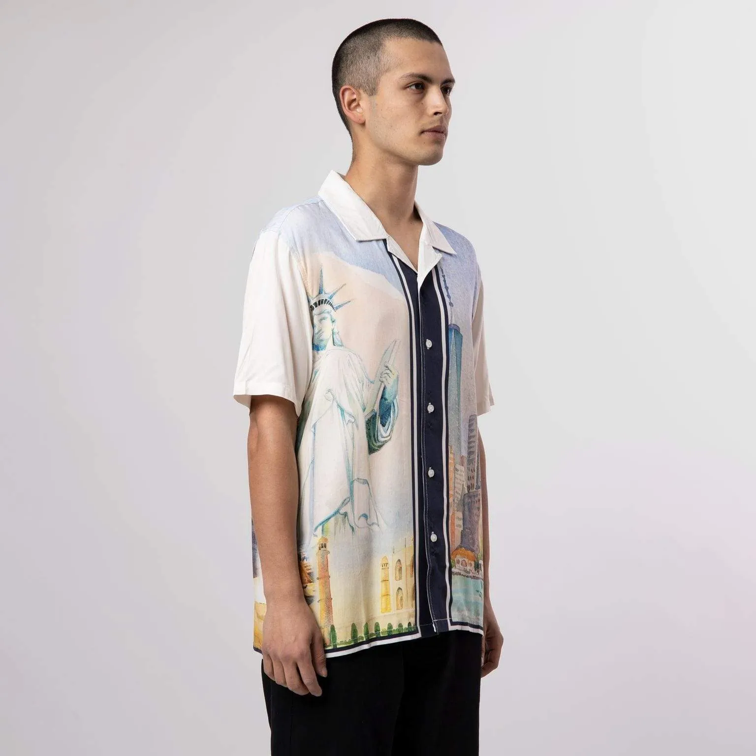 Prestige S/S Resort Shirt White