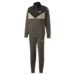 PUMA - TUTA Colorblock Tracksuit cl - Grape Leaf - 845848-44