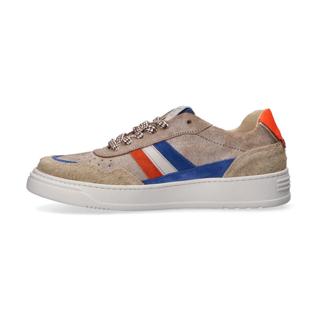 Serafini sneakers Firenze in pelle-camoscio beige