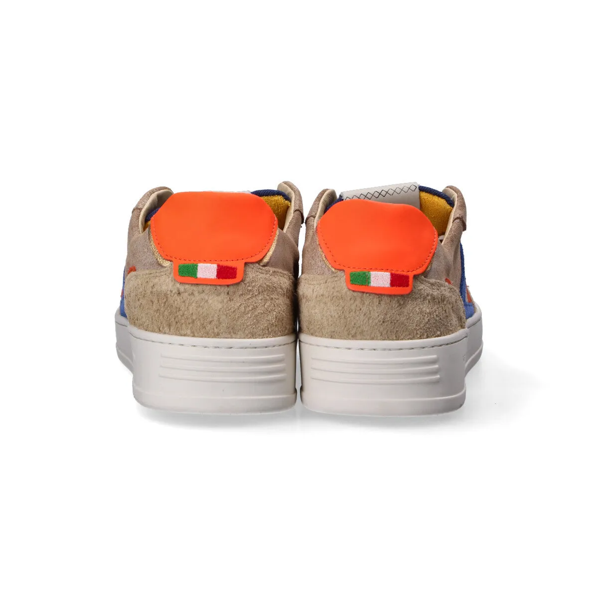 Serafini sneakers Firenze in pelle-camoscio beige