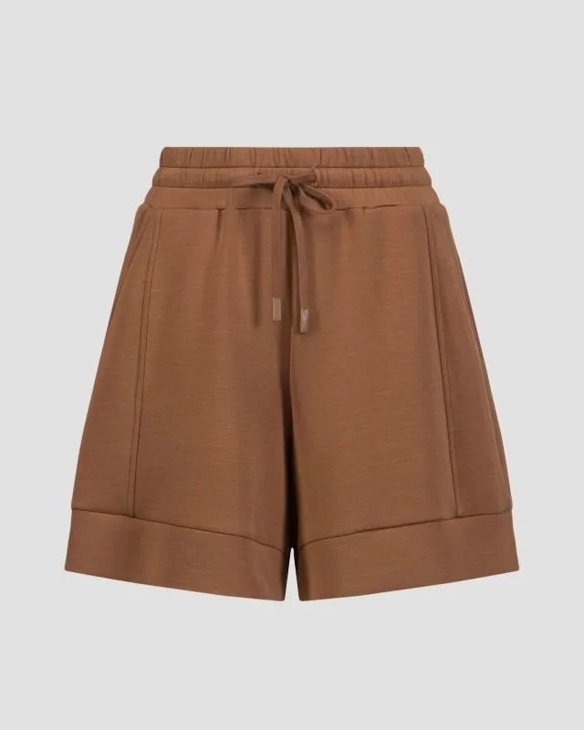 Shorts marroni da donna Varley Alder