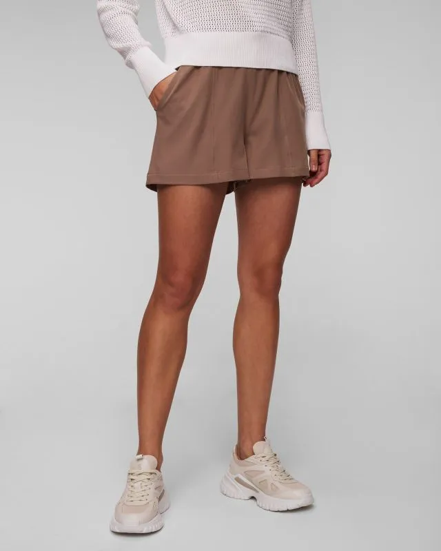 Shorts marroni da donna Varley Barket Woven Short