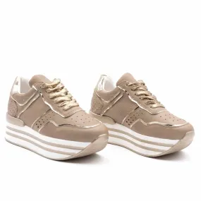 Sneakers da donna con tacco a zeppa – AB2307-2