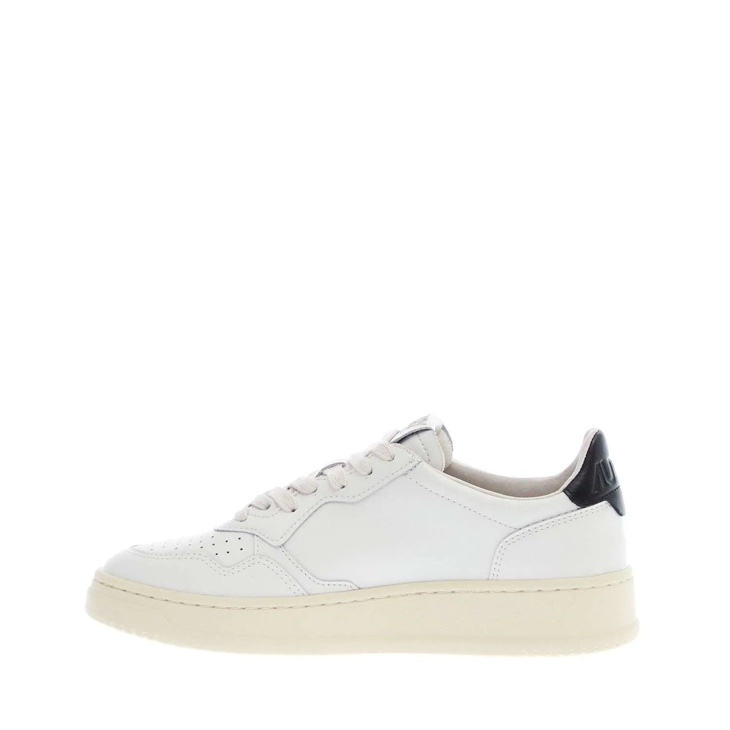 Sneakers Medalist Low In Pelle Bianca e Nera