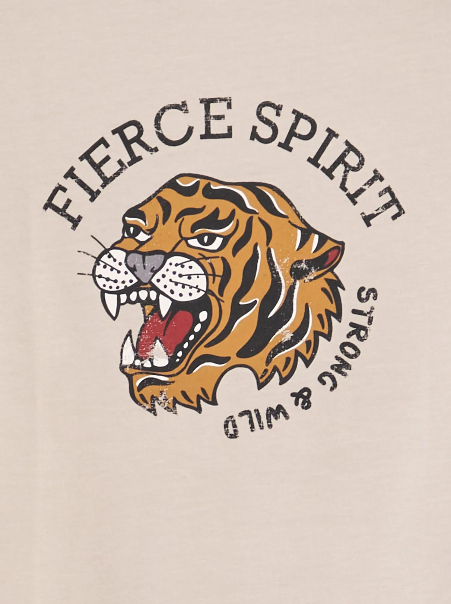 T-shirt stampata - BEIGE
